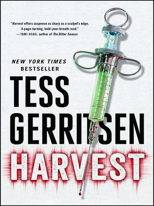 Title details for Harvest by Tess Gerritsen - Wait list